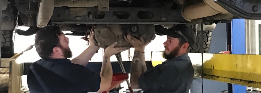 Transfer case repair in the Bozeman Transmission s